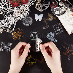 7 estilo de pegatinas adhesivas láser impermeables&nbsp;DIY-CP0008-47