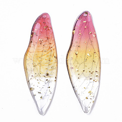 Transparente Epoxidharz große Anhänger&nbsp;RESI-T046-01