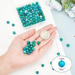 3 Strang natürliche Chrysokollperlen&nbsp;G-OC0002-43