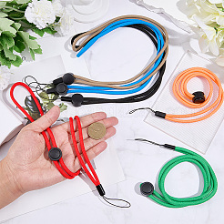 6 Stück Handygurte aus Polyester in 6 Farben&nbsp;HJEW-GF0001-69