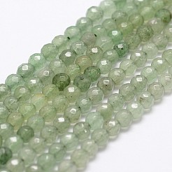 Perles Lotto N°8 Fili En Avventurina Rouge Naturelle - 6mm - 40cm