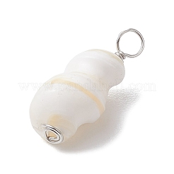 Pendentifs en coquille de conque naturelle&nbsp;PALLOY-JF02808-01
