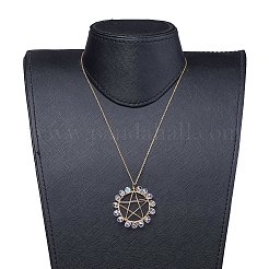 Colliers avec pendentifs&nbsp;NJEW-JN02620-04