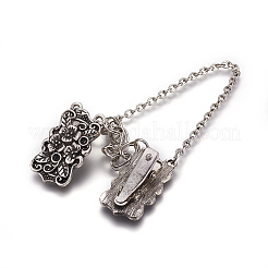 Clips de collier en alliage&nbsp;AJEW-WH0084-01