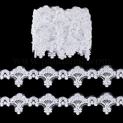 Cinta de encaje floral de poliéster de 5 yarda&nbsp;OCOR-NB0002-82A