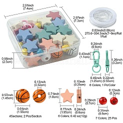 Kits de fabrication de décorations de pendentifs bricolage&nbsp;DIY-FS0006-02