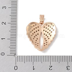 Ottone micro spianare pendenti zirconi&nbsp;KK-P273-10A-KCG