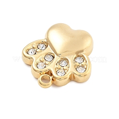 Ciondoli in strass di cristallo in acciaio inossidabile 304&nbsp;STAS-R155-067G
