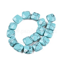 Filo di perline turchesi sintetici&nbsp;TURQ-T004-04