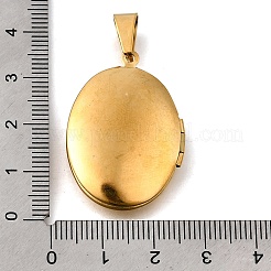 Medaillonanhänger aus 316 Edelstahl&nbsp;X-STAS-O132-02G