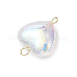 Verbindungsanhänger aus galvanisiertem Glas&nbsp;PALLOY-JF04116-01