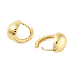 Orecchini a cerchio in ottone a goccia con placcatura a cremagliera&nbsp;EJEW-N055-48G-RS