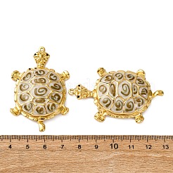 304 Edelstahl Emaille große Anhänger&nbsp;STAS-L299-24G-01