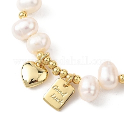 Messing Charme Armbänder&nbsp;BJEW-JB12859