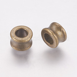 Tibetische Stil Legierung Großlochperlen&nbsp;X-MLF9214Y-NF