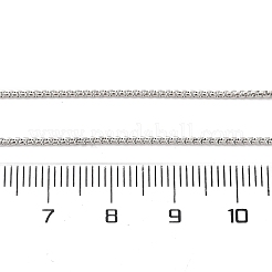Messingbox ketten halsketten für frauen&nbsp;NJEW-D302-08P
