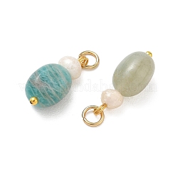 Pendentifs en pierres gemmes mélangées&nbsp;PALLOY-JF06028