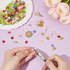 DIY-Kits zur Herstellung von Tulpenblumen-Bunte Malerei- und Glasanhängern&nbsp;DIY-AR0004-77