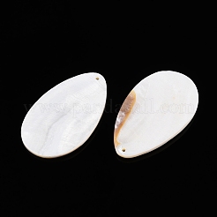 Natürlichen Süßwasser-Shell-große Anhänger&nbsp;SHEL-T020-02