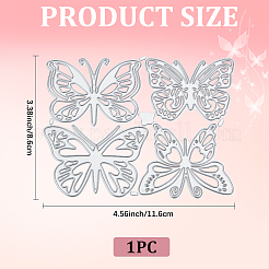 Schmetterling Stanzschablonen aus Kohlenstoffstahl&nbsp;DIY-WH20048-004A
