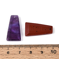 Natürliche und synthetische Mischsteinanhänger&nbsp;G-Q601-10