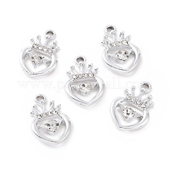 Colgantes de aleación de Diamante de imitación&nbsp;ALRI-C008-14P