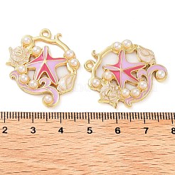 Gestell Legierung Emaille Anhänger&nbsp;FIND-Q099-08C-02