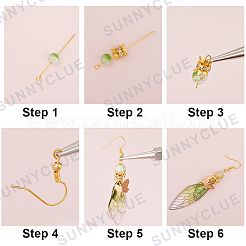 DIY-Set zur Herstellung von Flügelohrringen&nbsp;DIY-SC0022-48