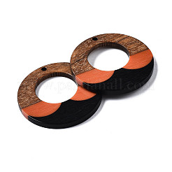 Colgantes de resina y madera de nogal&nbsp;X-RESI-S389-063