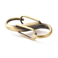 Accessori per chiusure regolabili per borse fai da te in lega di zinco&nbsp;PALLOY-A068-06BAB