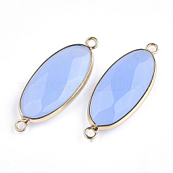 Conectores de enlaces de jade blanco natural&nbsp;G-S344-03E