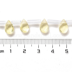 Fili di perle di vetro k9&nbsp;GLAA-Q102-02H