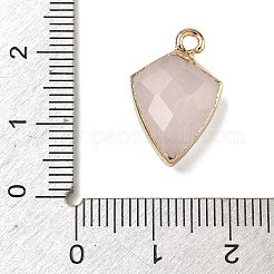 Natürlichen Rosenquarz Anhänger&nbsp;G-K422-01G-13