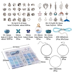 Bausätze für europäische Armbänder und Halsketten&nbsp;DIY-YW0004-91B