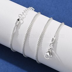 Colliers à chaîne en laiton de 1.5 mm&nbsp;KK-K398-29S
