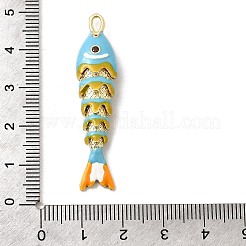 Pendentifs de placage en laiton&nbsp;KK-A268-05G-C05