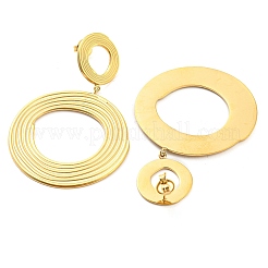 Ohrstecker aus 304 Edelstahl&nbsp;X-EJEW-C067-22G