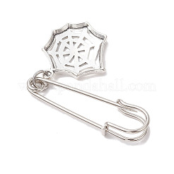 Épingles antiques d'halloween en argent et platine&nbsp;JEWB-BR00161