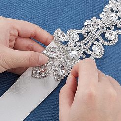 1 Stück Messing-Strass zum Nähen und Dekorieren&nbsp;DIY-FG0002-45