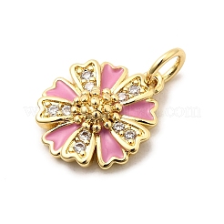 Pendentifs de placage en laiton&nbsp;KK-A268-16G-01