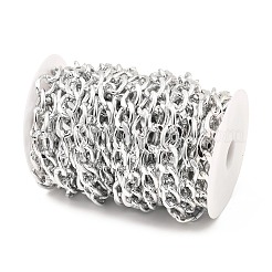 Chaînes à maillons cubains en aluminium d'oxydation&nbsp;CHA-D001-11S