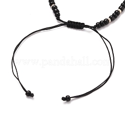 Fabrication de bracelet en fil de nylon tressé réglable&nbsp;AJEW-JB00845-02