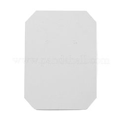 Papier Ohrring Display-Karten&nbsp;CDIS-WH0006-04B