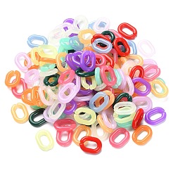Anelli di collegamento acrilici 360pz 12 colori&nbsp;MACR-CJ0001-40