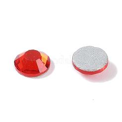 Strass arrière en verre à facettes siam clair pour vêtement&nbsp;X-RGLA-C002-SS12-227