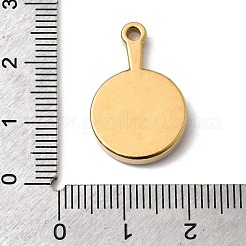 Colgantes de esmalte de acero inoxidable 304&nbsp;STAS-P454-08G-01