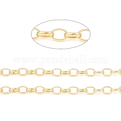 Messing-Kabelkette&nbsp;LS-CHC-G012-02G