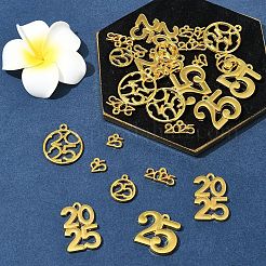 Crémaillère pendentifs en alliage placage&nbsp;FIND-FS0003-48