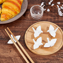 Resto de palillos de porcelana&nbsp;DJEW-WH0015-51