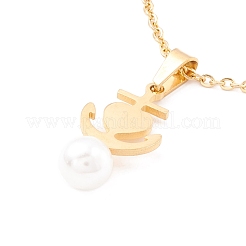 Collane in acciaio inossidabile 304&nbsp;NJEW-M189-08G